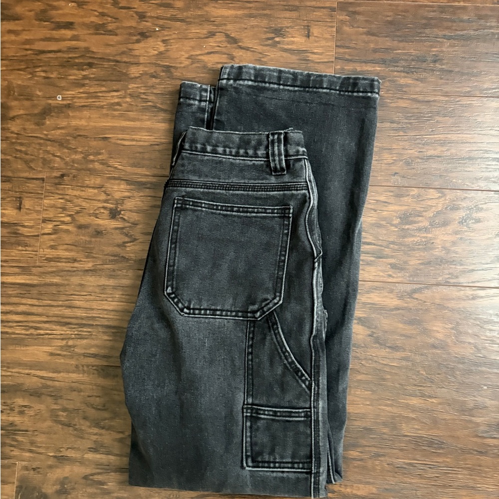 Black Vintage Carpenter Jeans